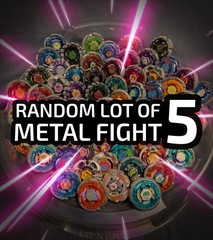 Beyblade Metal Fight Random LOT OF 5 Takara Tomy Hasbro Authentic Metal Fusion