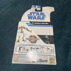Star Wars Clone Wars General Grievous No 6 Interchangeable Arms Hasbro Figure