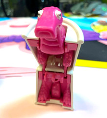 McDonald’s 1990 Happy Meal Changeables Toy — Drink Soda Cup Dinosaur HF1-7