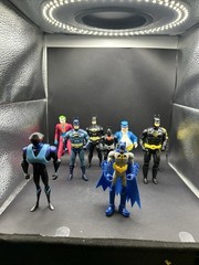DC Batman Action Figures Mixed Lot of 9 1990’s-?