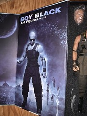 Art Figures BOY BLACK AF-018 RIDDICK NO RETURNS ACCEPTED ALL SALES ARE FINAL