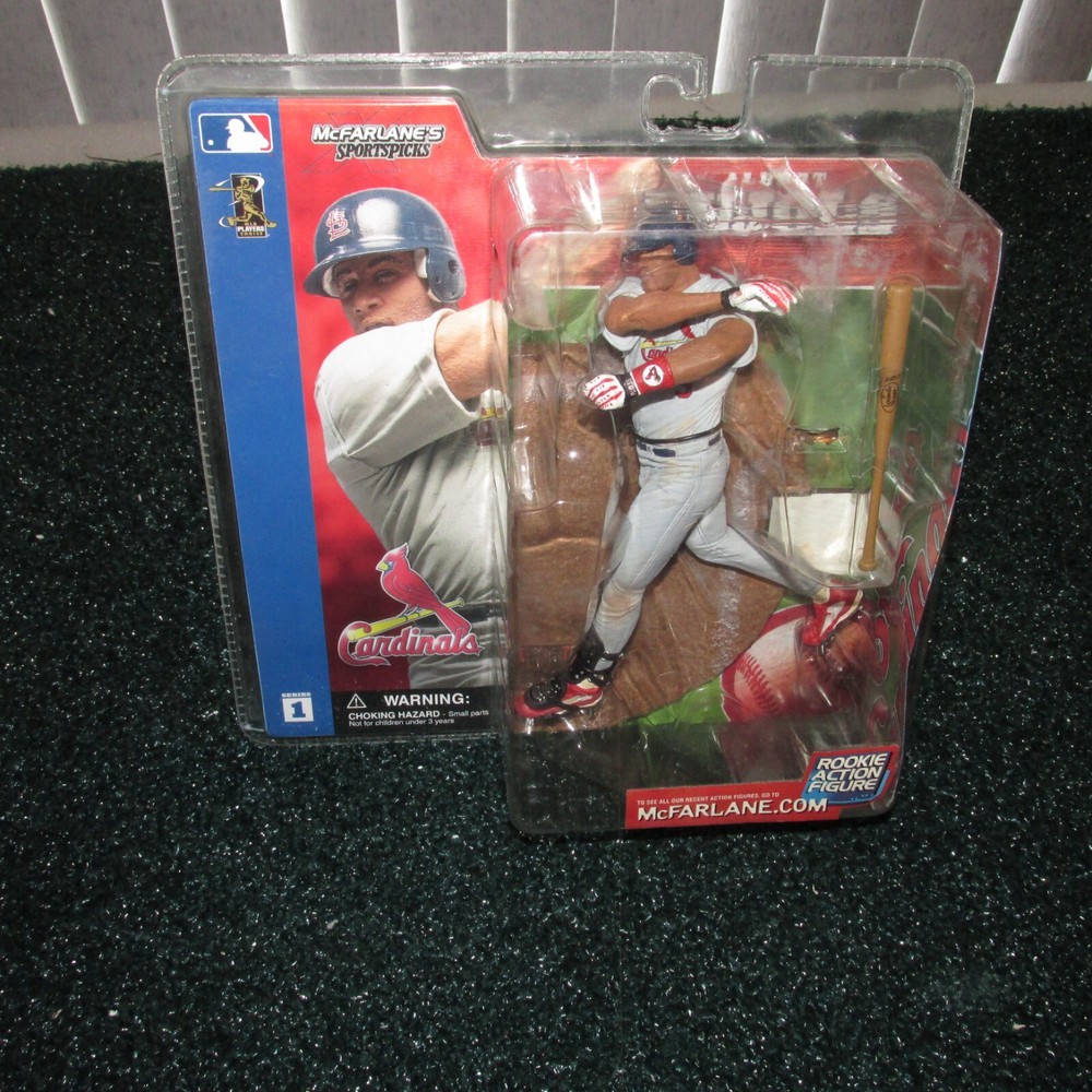McFarlane Albert Pujols St. Louis Cardinals MLB series 1 (rookie piece) variant