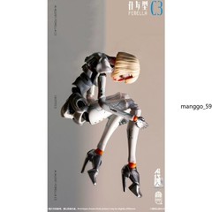 GUKE Studio GK01FEC3 AI Agent-Femella C3 1/12 Action Figure Model Toy Gift 17cm