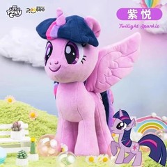 My Little Pony Plush Toy Anime Rainbow Dash Rarity Twilight Sparkle Fluttershy