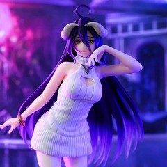 21cm Overlord Albedo Anime Figure A Woolen Dress Albedo Action Figure Ainz Ooal
