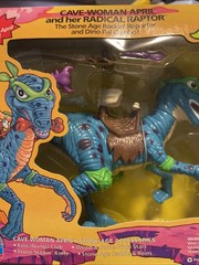 Teenage Mutant Ninja Turtles Cave Woman April O’Neil Radical Raptor 1994 MIB