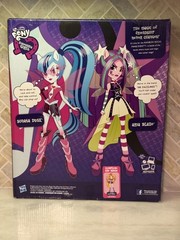 My Little Pony Equestria Girls Rainbow Rocks Sonata Dusk & Aria Blaze Dolls wear