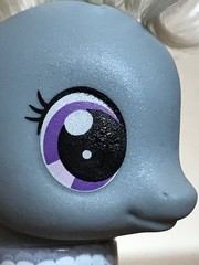 My Little Pony SILVER SPOON G4 3″ Brushable, Replacement Blue Glasses, Refurbish