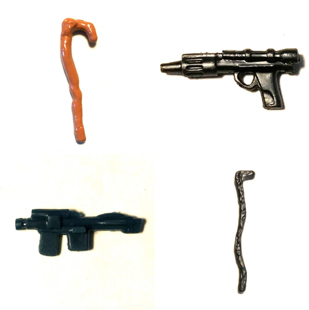 Vintage Star Wars Figure Replacement Weapons & Accessories (82 items)