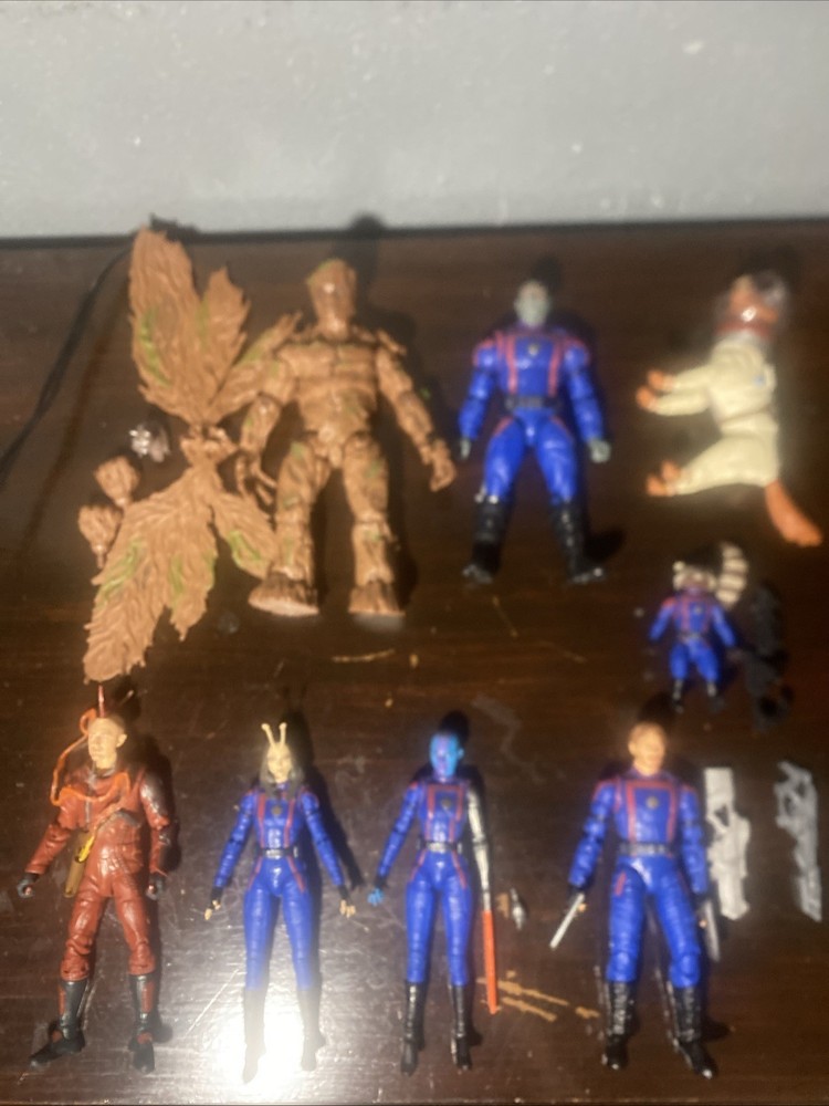 Marvel Legends MCU Gardians of The Galaxy Vol.3 Lot Of 8 COMPLETE