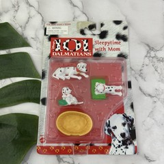 Disney Vintage 90s 101 Dalmatians Sleepytime With Mom Playset New Sealed Puppy