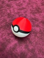 3D Printed Pokeball Replica Magnetic Opening Display Cosplay Prop