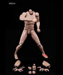 US MX02-A 1/6 Male Body Model Toy Flexible Standard Muscle Fit 12″ Action Figure