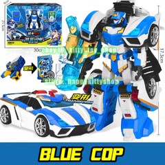Metal Cardbot 7-11″ Transform Figure Boys Kids Toy Car Truck Plane Vehicle Robot