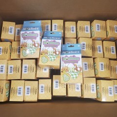Noshies Plush Dangler Clip-Ons – Lot of 76 New Sealed Blind Boxes