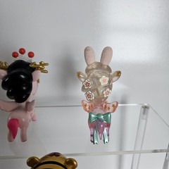 Lot Of 5 Tokidoki Unicornos Figures Thai Princess, Tiger, Cherry Blossom, Bunny