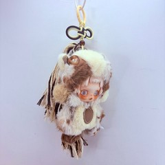 POP MART Have A Good Run Series Skullpanda Wisdom Plush Pendant NEW in Open Box
