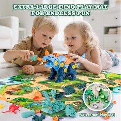 Betlys Dinosaur Toys For 3 4 5 6 7 8 Year Old Boys Take Apart Dinosaur Toys For