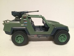 1990 GI Joe Nilco Funskool Dark Green Vamp Jeep Mark 1 Egypt India International