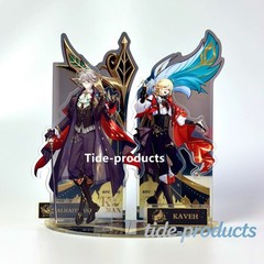 miHoYo Official KFC Collab Genshin Impact Alhaitham Kaveh Acrylic Stand Set 2025