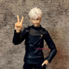 Custom 1/12 Jujutsu Kaisen Gojo Satoru Hair Part For 6″ SHF Toji Fushiguro Body