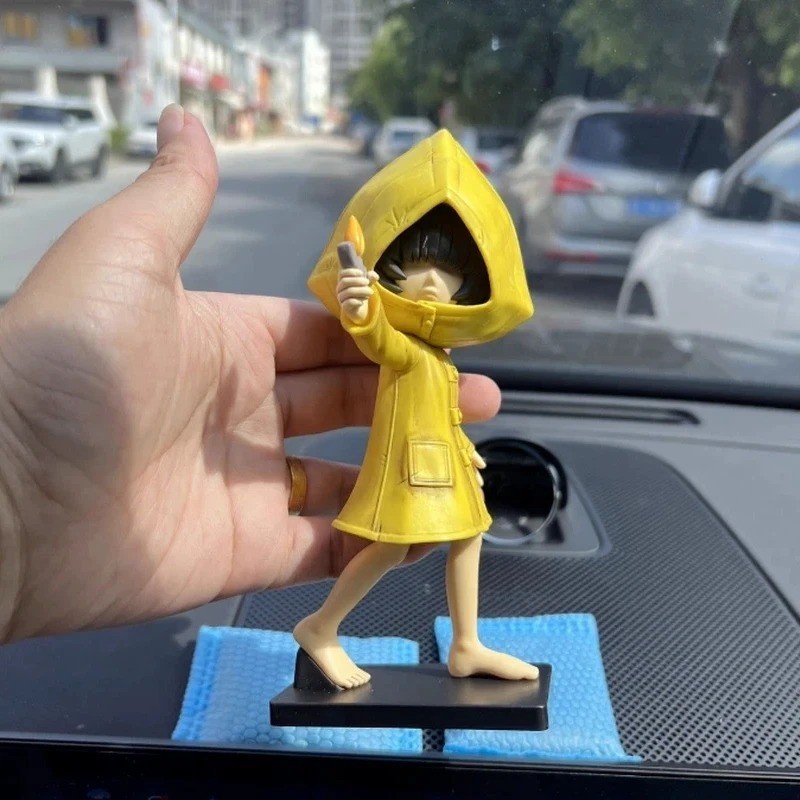 Little Nightmares Six Mono Figure PVC Statue Game Character Collectible Toy