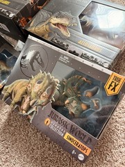 Jurassic Park World Hammond Collection Lot Allosaurus Sino Giganotosaurus + More