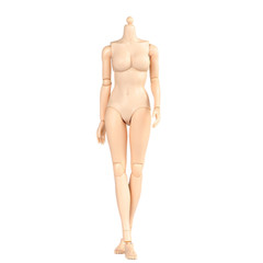 USA 1:6 Woman Super Flexible PVC Body Model Mid Bust Pale Fit 12″ Action Figure