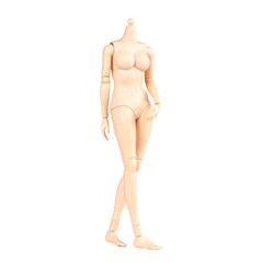 USA 1:6 Woman Super Flexible PVC Body Model Mid Bust Pale Fit 12″ Action Figure