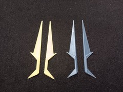 Blackstar star sword Black Star custom replacement gray & glow yellow swords lot