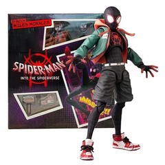 Spider-Man Action Figure Miles Morales Into The Spider Verse Toy Gift With Box ✅