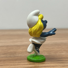 Schleich 1978 Ballerina Dancing Smurfette Smurf PVC Figure