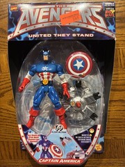 Marvel Captain America Avengers United They Stand Action Figure Toy Biz