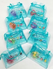Xia Xia Pets Set of 8 Hermit Crab Collectible Shells and 2 Little Friends New