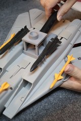 G.I. Joe 1983 SKYSTRIKER Display Stand –Adjustable Flight Base– 3D Printed
