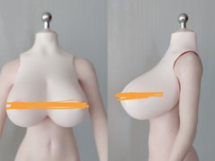 1/6 Female Big Huge Breast Cover Replacement Model For 12”PH TBL Figure Body