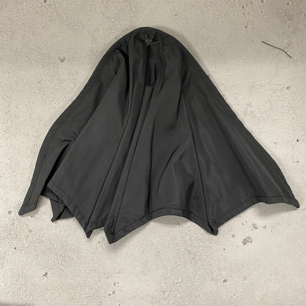 SU-MF-C-KF-BK: Custom Black Wired Cape for McFarlane Knightfall Batman
