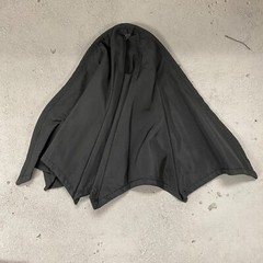 SU-MF-C-KF-BK: Custom Black Wired Cape for McFarlane Knightfall Batman
