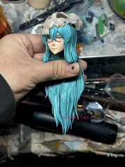 1/12 Bleach Nelliel Tu Odelschwanck Head Carving For 6″ SHF Romankey Figure Body