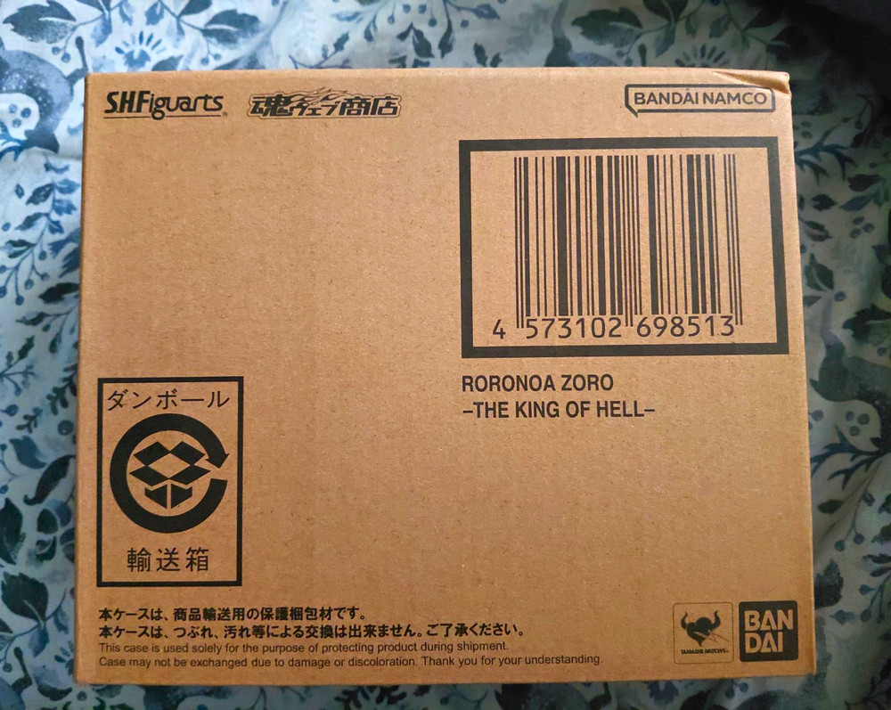 S.H.Figuarts Roronoa Zoro The King of Hell Action Figure Brand New Open To Trade