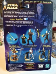 Star Wars Attack of the Clones Anakin Skywalker Hanger Duel Hasbro Sealed 2002