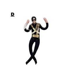 Michael Jackson Cosplay Doll Plush Stuffed Figure Abstract Joint Mobility Toy US