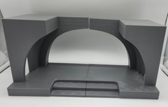 Jabba’s Palace Alcove Diorama Base 1:12 & 1:18 Scale 3D Printed Star Wars Action