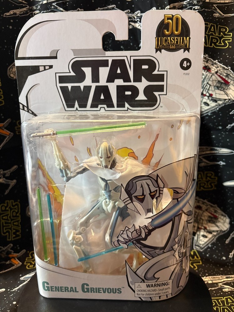 Star Wars: The Clone Wars – GENERAL GRIEVOUS 6″ – 50th Anniversary Lucasfilm MOC