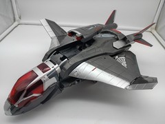 2011 Hasbro Marvel Avengers Quinjet Complete W/ Missiles HTF 3 3/4″ Scale NICE!