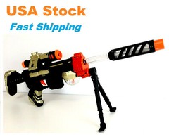 Electronic Toy Gun, Battle Sniper, Assault Rifle, Sparkling Lights/Sound, 20”
