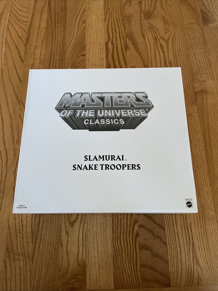 2019 Power-Con Exclusive 3pk SLAMURAI/SNAKE TROOPERS MOTU Collector Choice READ!