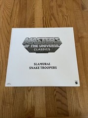 2019 Power-Con Exclusive 3pk SLAMURAI/SNAKE TROOPERS MOTU Collector Choice READ!