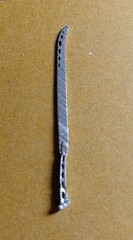 Custom NECA accessories Jason Voorhees Resin PRE UBER mask. !MASK ONLY! +Machete