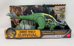 NEW Stegosaurus Figure Jurassic World Survival Gigantic Thrashers Park